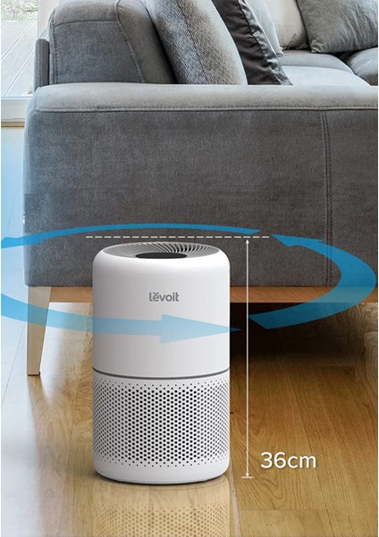 Levoıt 360° Temizleme, 24DB Bekleme Modu, %100 Ozonsuz, 3 Hızlı, Zamanlayıcı, %99,97 Duman Polen Toz Çekirdeği 300 ile Levoıt Masion Hava Temizleyici fiyatları