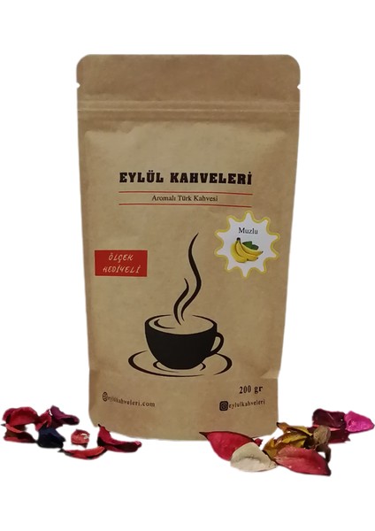 Eylül Kahveleri Muz Aromalı Türk Kahvesi 200 gr