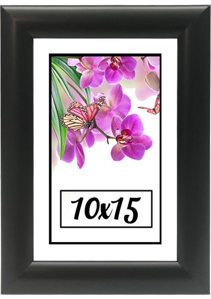 Hediyelik Çerçeve Dekorasyon Ev Home Ofis Resim Çerçevesi 10X15 Siyah fırsatları