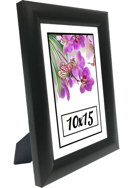Hediyelik Çerçeve Dekorasyon Ev Home Ofis Resim Çerçevesi 10X15 Siyah indirimleri