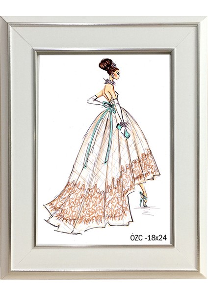 Hediyelik Çerçeve Dekorasyon Kişiye Özel Resim Çerçevesi Fotoğraf Çerçevesi Masaüstü 18X24