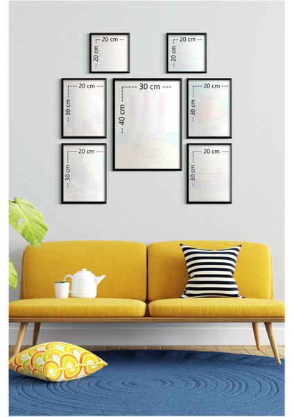 Çerçeveli Dekorasyon Çoklu Çerçeveler Baskılar Baskı Seti Ev Dekoru Tablo 110 fiyatları