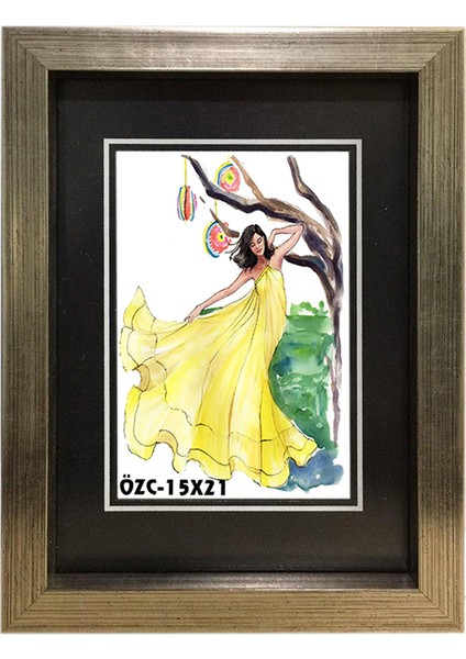 Hediyelik Çerçeve Dekorasyon Kişiye Özel Resim Çerçevesi 15X21