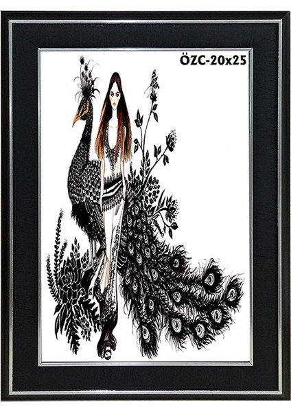 Hediyelik Çerçeve Dekorasyon Kişiye Özel Resim Çerçevesi Fotoğraf Çerçevesi Masaüstü Çerçeve 20X25