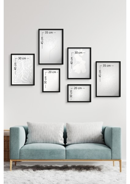 Dekorasyon Çoklu Çerçeveler Baskılar Baskı Seti Ev Dekoru Home Dekor Tablo 169 fiyatları