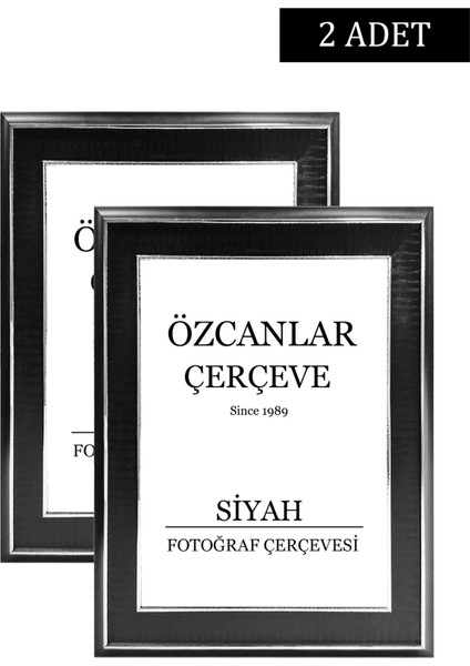 Boş Çerçeve Resim Çerçevesi Anı Çerçevesi Çerçeve Gold Çerçeve Siyah Çerçeve Beyaz Çerçeve 2 Adet