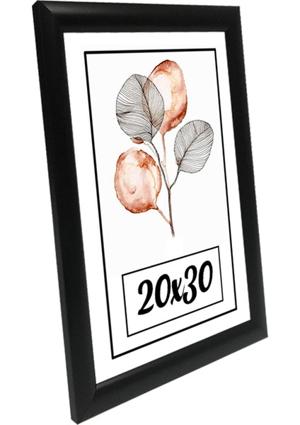 Hediyelik Çerçeve Dekorasyon Kişiye Özel Ev Home Ofis Resim Çerçevesi 20X30 Siyah Renk fiyatları