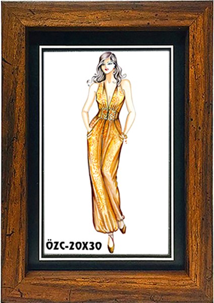 Hediyelik Çerçeve Dekorasyon Kişiye Özel Resim Çerçevesi 20X30