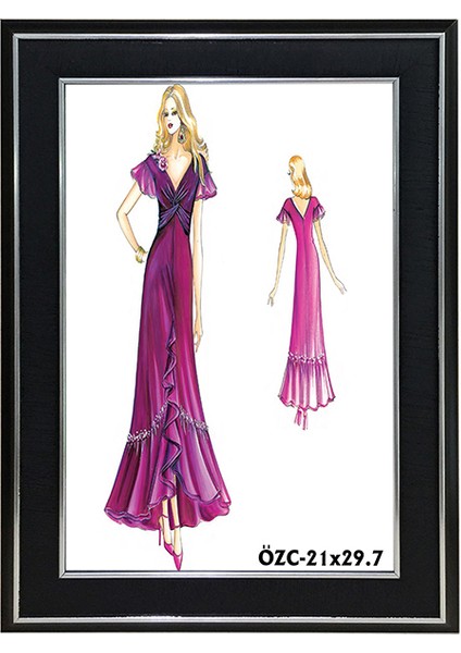 Hediyelik Çerçeve Dekorasyon Resim Çerçevesi Fotoğraf Çerçevesi 21X29,7
