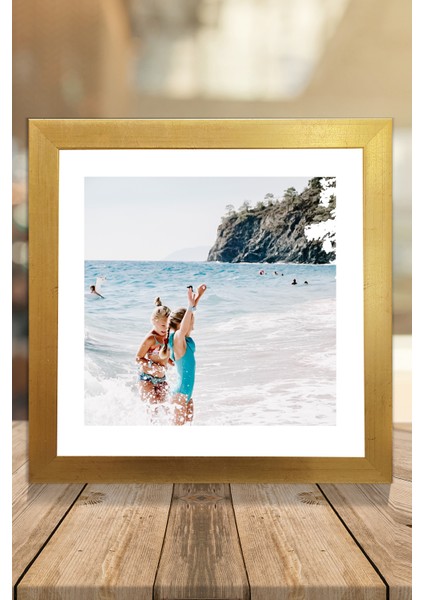 Fonlu Derinlik Görünümlü Çerçeve Tekli Boş Çerçeve Masa Üstü Çerçeve Hediyelik Çerçeve 15X21