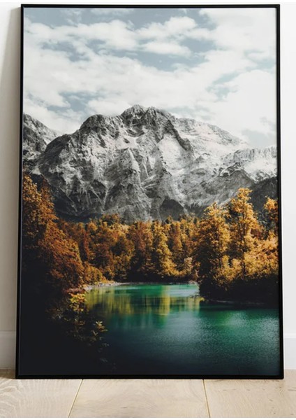 Çerçeveli Tablo Resim Çerçevesi Dekoratif Çerçeve Fotoğraf Çerçevesi Kayık Doğa Manzara fiyatları