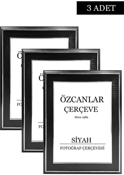 Boş Çerçeve Resim Çerçevesi Düğün Çerçevesi Çerçeve Gold Çerçeve Siyah Çerçeve Beyaz Çerçeve 3 Adet