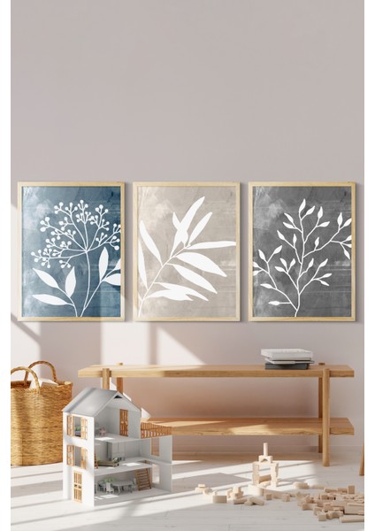 Ahşap Çerçeveli Modern Minimal Tablo Çerçeveler Dekorasyon Ahşap Çerçeve