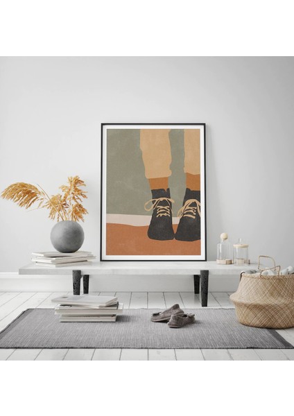 Çerçeveli Tekli Tablo Çerçeveler Dekorasyon Ev Dekoru 35X45 Tablo Tekli 174