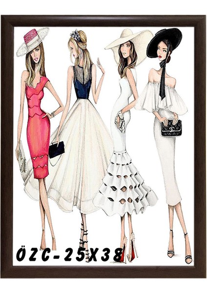Hediyelik Çerçeve Dekorasyon Resim Çerçevesi 25X38