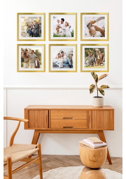 6 Adet Aile Çerçeve Seti Tablo Seti Boş Çerçeve Masa Üstü Çerçeve Hediyelik Çerçeve fiyatları