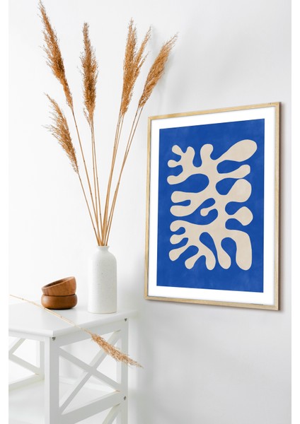 Çerçeveli Tablo Dekorasyon Ev Dekoru Modern Tekli Ahşap Çerçeve