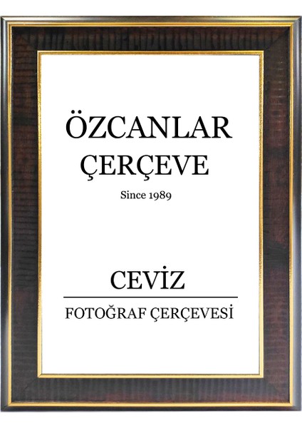 Boş Çerçeve Resim Çerçevesi Anı Çerçevesi 15X21 30X40 21X30 Çerçeve Gold Çerçeve Siyah Çerçeve
