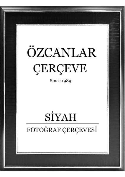 Boş Çerçeve Resim Çerçevesi Anı Çerçevesi 15X21 30X40 21X30 Çerçeve Gold Çerçeve Siyah Çerçeve