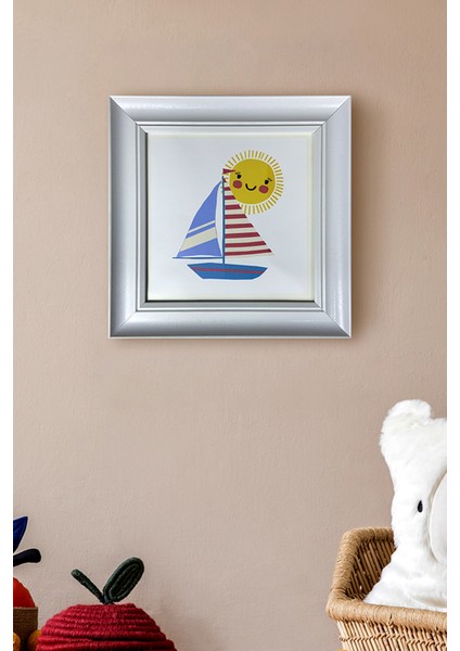 Çerçeveli Bebek ve Çocuk Odası Tablo Seti Kız ve Erkek Doğum Kutlama fiyatları