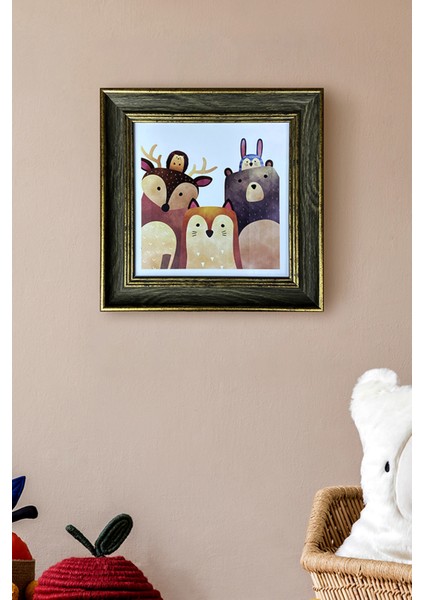 Çerçeveli Bebek ve Çocuk Odası Tablo Seti Kız ve Erkek Doğum Kutlama fiyatları