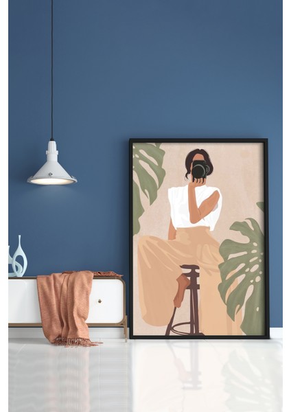 Çerçeveli Tekli Tablo Çerçeveler Dekorasyon Ev Dekoru 50X70 Tablo 50 x 70 Çerçeve Tekli 182