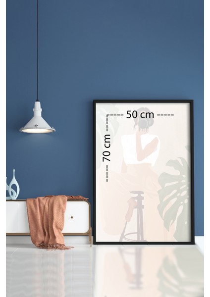 Çerçeveli Tekli Tablo Çerçeveler Dekorasyon Ev Dekoru 50X70 Tablo 50 x 70 Çerçeve Tekli 182