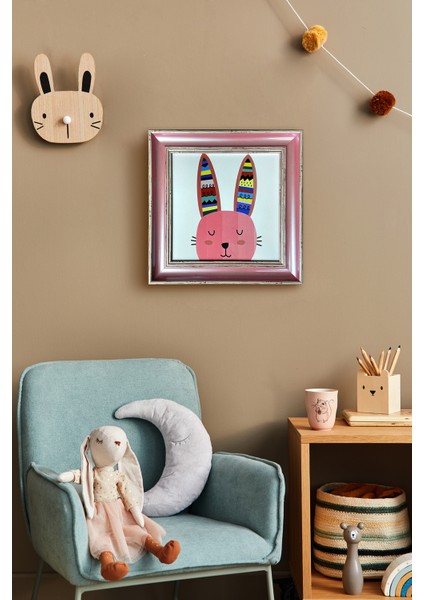 Çerçeveli Bebek ve Çocuk Odası Tablo Seti Kız ve Erkek Doğum Kutlama