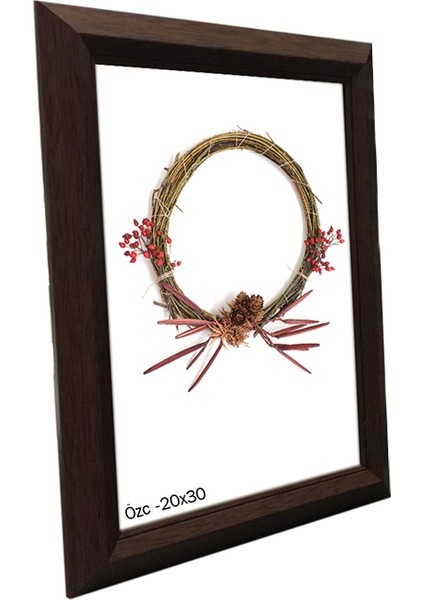 Hediyelik Çerçeve Dekorasyon Kişiye Özel Ev Home Ofis Resim Çerçevesi 20X30 Kahve fiyatları