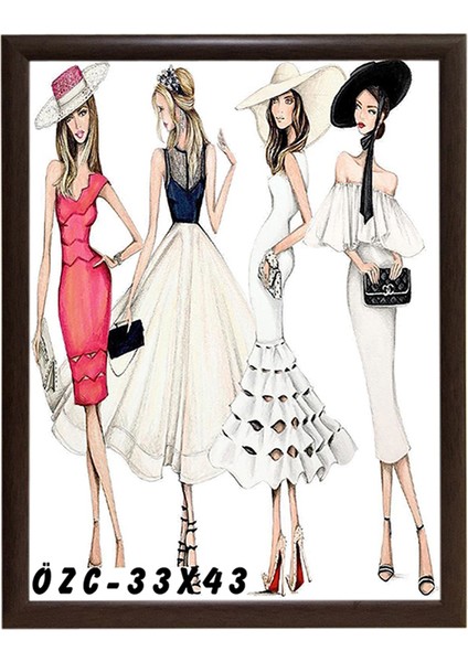 Hediyelik Çerçeve Dekorasyon Kişiye Özel Resim Çerçevesi 33X43