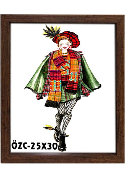 Hediyelik Çerçeve Dekorasyon Resim Çerçevesi 25X30