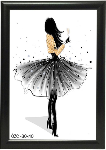 Hediyelik Çerçeve Ev Home Ofis Kişiye Özel Resim Çerçevesi Masaüstü 30X40