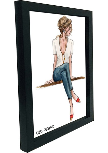 Hediyelik Çerçeve Ev Home Ofis Kişiye Özel Resim Çerçevesi Masaüstü 30X40 fiyatları