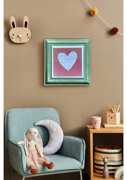 Çerçeveli Bebek ve Çocuk Odası Tablo Seti Kız ve Erkek Doğum Kutlama