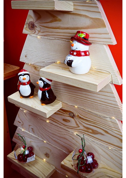 Yılbaşı Ağacı Ahşap Çam Ağacı Naturel Ahşap Dekoratif Ağaç Işık Hediyeli Ahşap Ağaç fiyatları