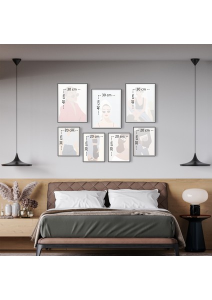 Dekorasyon Çoklu Çerçeveler Baskılar Baskı Seti Ev Dekoru Home Dekor Tablo 158 fiyatları