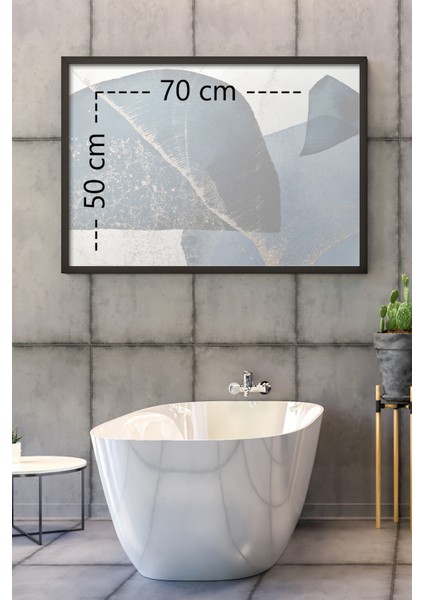 Çerçeveli Tekli Tablo Çerçeveler Dekorasyon Ev Dekoru 50X70 Tablo 50 x 70 Çerçeve Tekli 178