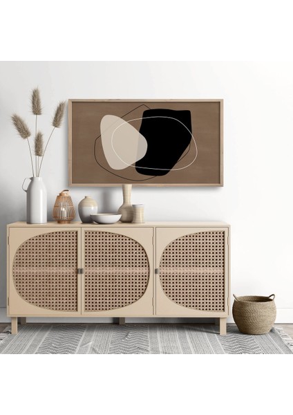 Çerçeveli Çoklu Tablo Çerçeveler Dekorasyon Ev Dekoru Konsept Tekli Ahşap Çerçeve