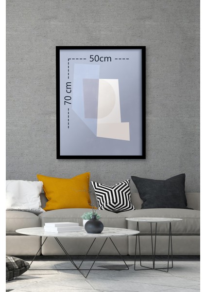 Çerçeveli Tekli Tablo Çerçeveler Dekorasyon Ev Dekoru 50X70 Tablo 50 x 70 Çerçeve Tekli 171