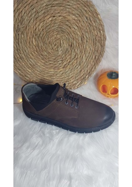 Erkek Deri Nubuk Deri Ayakkabı CKR00372 - 43