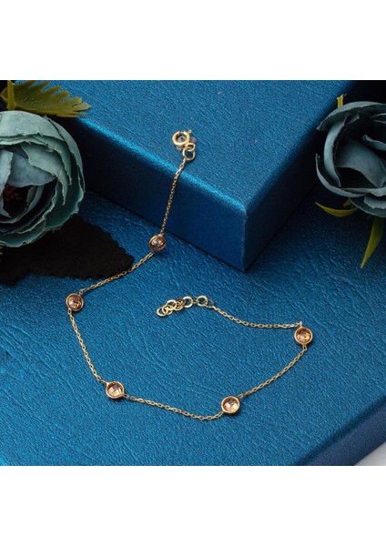 14 Ayar Altın Kahve Tiffany Bileklik indirimleri