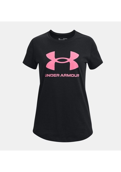 Kız Çocuk UA Sportstyle Graphic Kısa Kollu 1361182-004