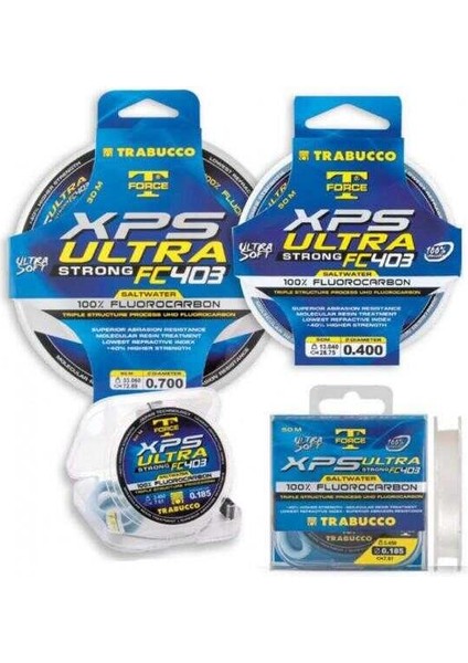 T-Force Xps Ultra FC403 50 M Fluorocarbon Lider Misina