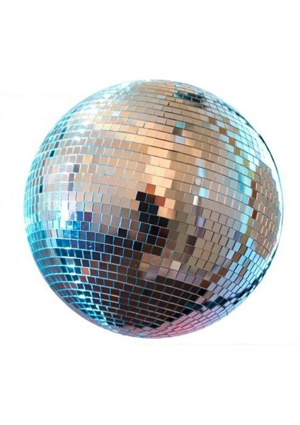 60 cm Aynalı Disko Topu Profesyonel Seri Gerçek Aynalı Disko Topu El Yapımı Dev Boyut 60 cm Çapında Disco Ball