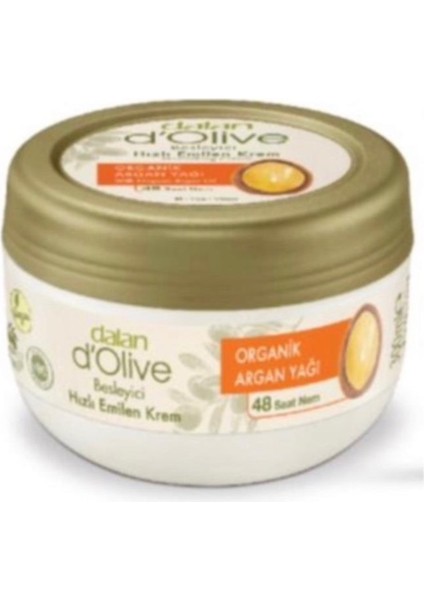 D'olive Krem Kavanoz 300ML Argan Yağı