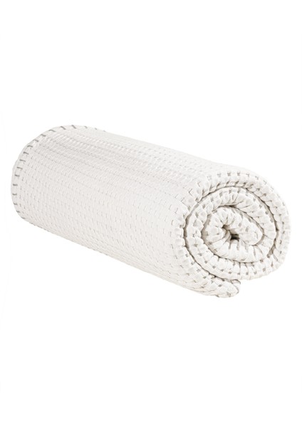 Mare %100 Pamuklu Bej Waffle Pike Çift Kişilik 230x245 7501A