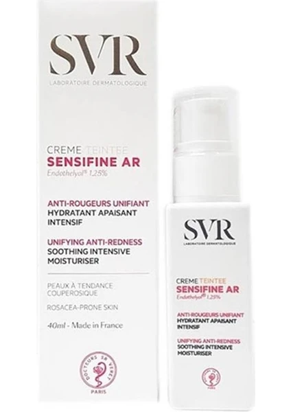 Svr Sensifine Ar Creme Tinted Krem SPF50+ 40 ml