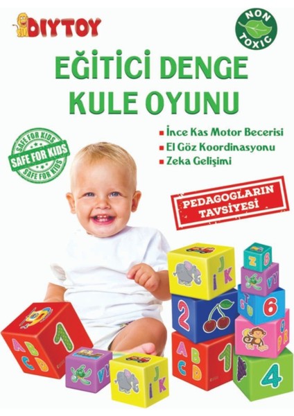 Eğitici Denge Kule Oyunu Dıytoy