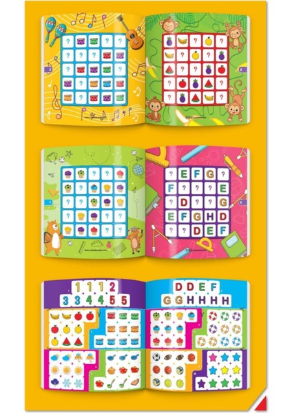 Yükselen Zeka Yayınları 5-8 Yaş Sitickerli Sudoku Yükselen Zeka