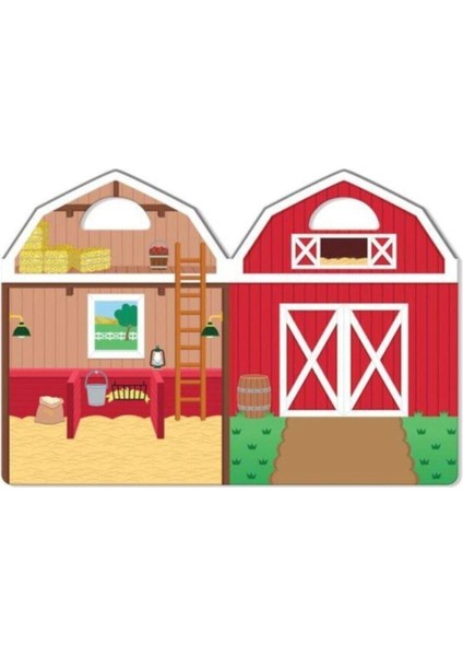 Melissa & Doug Tekrar Kullanılablen Çiftlik Kabartmalı Çıkartma